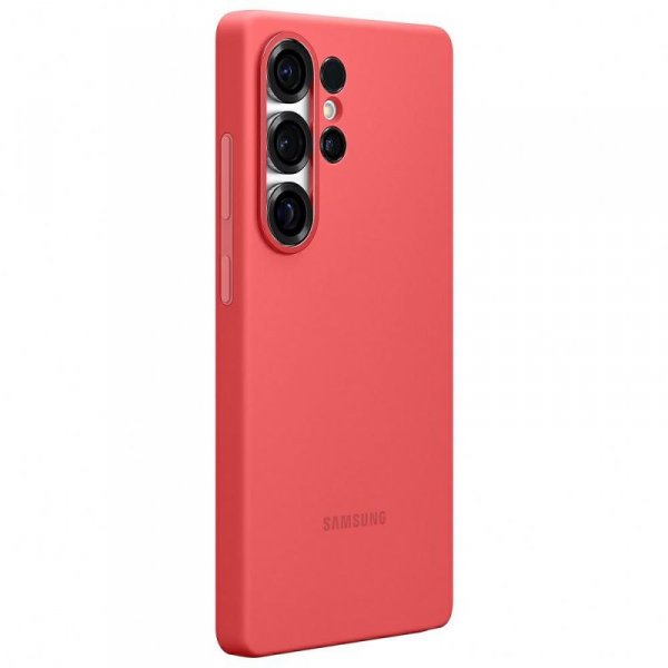 Etui Samsung Silicone do Galaxy S25      Ultra czerwony