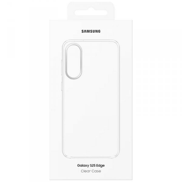 Etui Samsung Clear Case do Galaxy S25    Edge przezroczysty