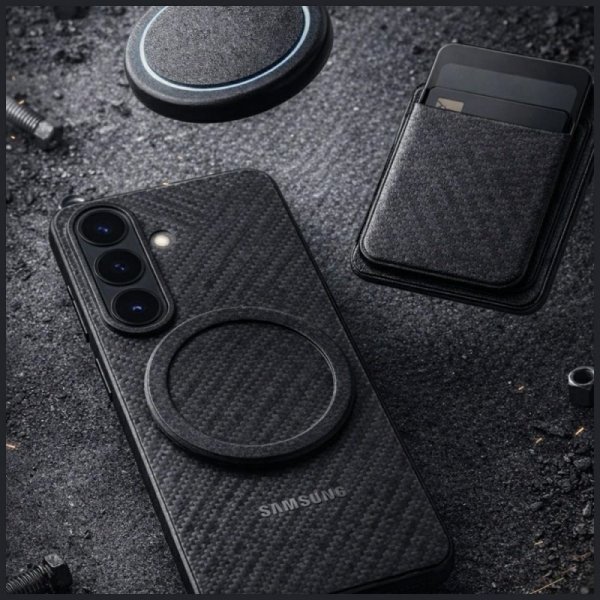 Etui Samsung Carbon Magnet do Samsung Galaxy S26+ czarny