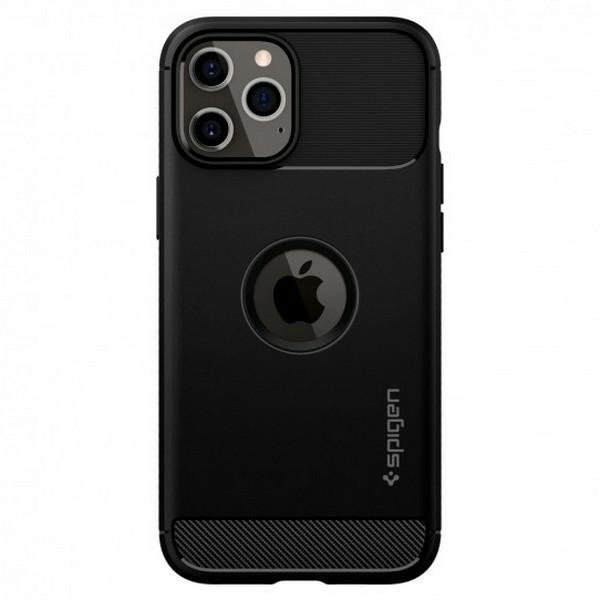 Spigen Rugged Armor iPhone 12/12 Pro 6,1&quot; czarny/black matte ACS01700