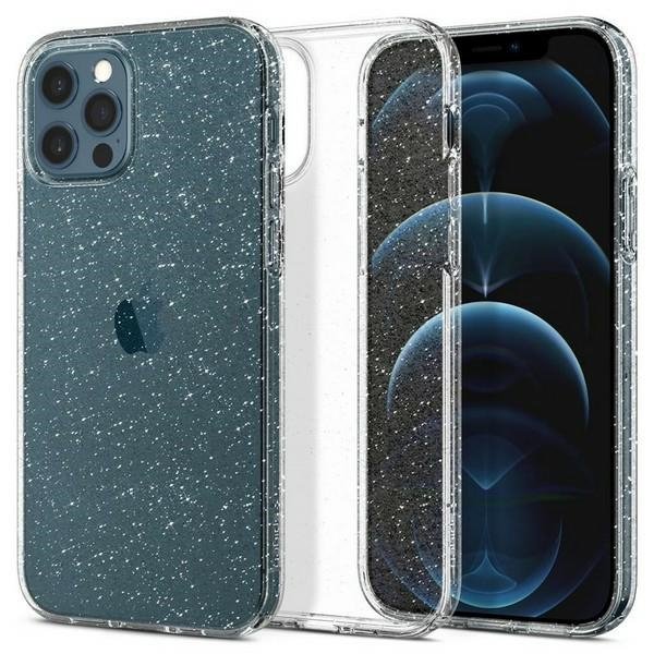 Spigen Liquid Crystal Glitter iPhone 12/ 12 Pro 6,1&quot; ACS01698 Clear