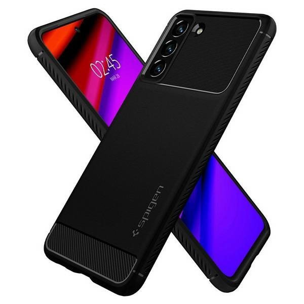 Spigen Rugged Armor Samsung G990 S21 FEczarny/black matte ACS03049