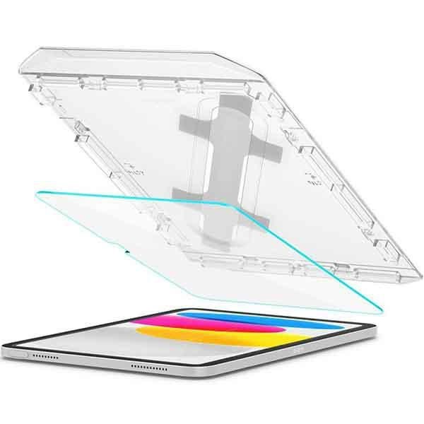 Spigen Glas.TR iPad 10.9 2022&quot;EZ FIT&quot; szkło hartowane z ramką AGL05554