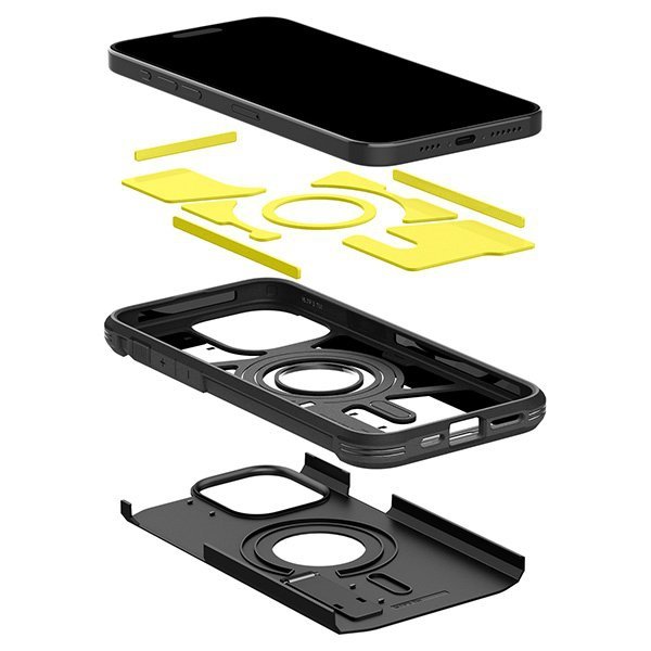 Spigen Tough Armor MAG iPhone 15 Pro Max6,7&quot; MagSafe czarny/black ACS06594