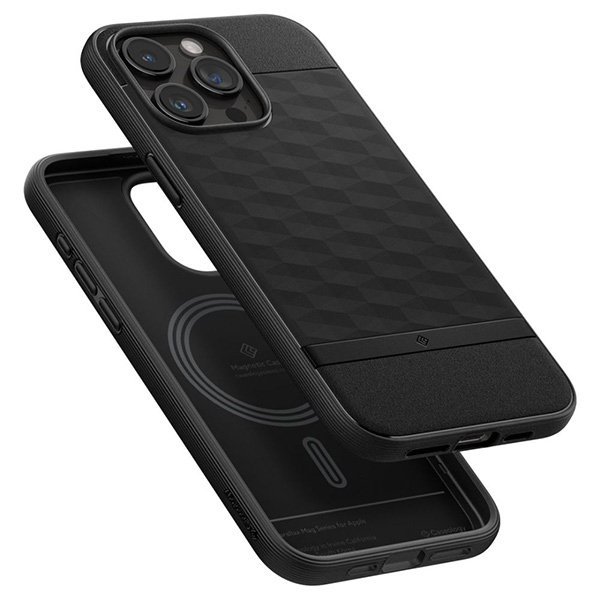 Spigen Caseology Parallax MAG iPhone 15Pro 6.1&quot; Magsafe Czarny/Matte Black ACS06749