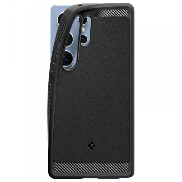 Etui Spigen Rugged Armor Mag MagSafe do  Samsung Galaxy S25 Ultra czarny matowy