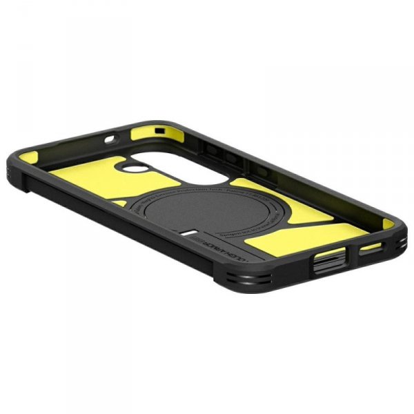 Etui Spigen Tough Armor MagSafe do       Samsung Galaxy S25+ czarny