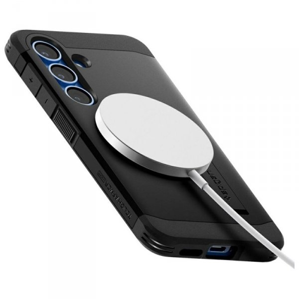Etui Spigen Tough Armor MagSafe do       Samsung Galaxy S25+ czarny