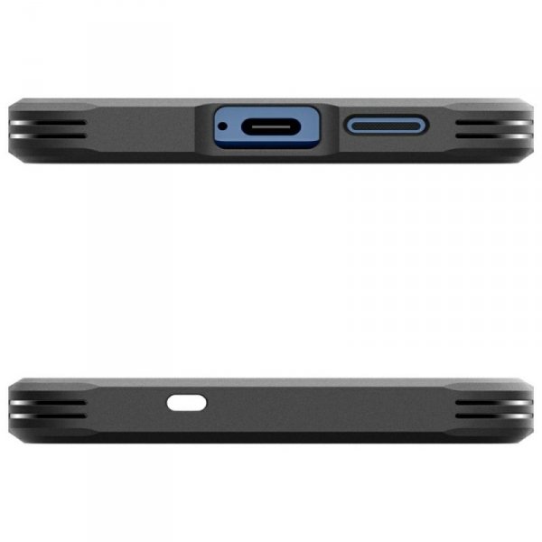 Etui Spigen Tough Armor MagSafe do       Samsung Galaxy S25+ szary