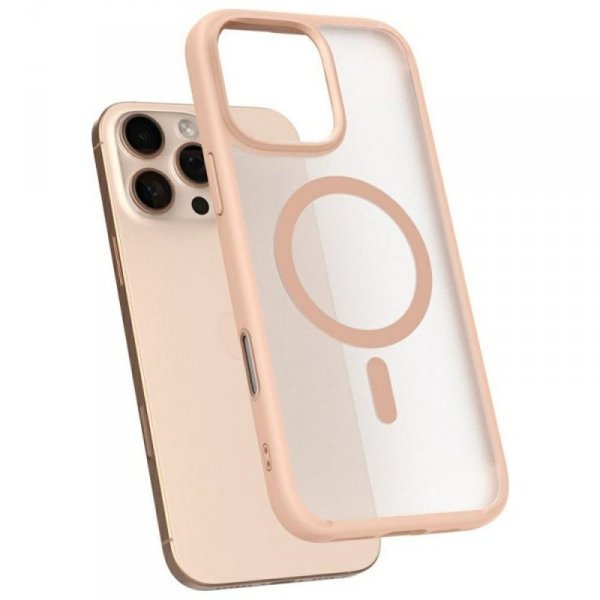 Etui Spigen Ultra Hybrid Mag do iPhone   16 Pro Max MagSafe różowy/frost rose