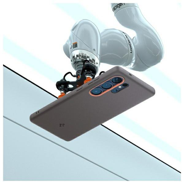 Etui Spigen Nano Pop Mag MagSafe do      Samsung Galaxy S25 Ultra szary