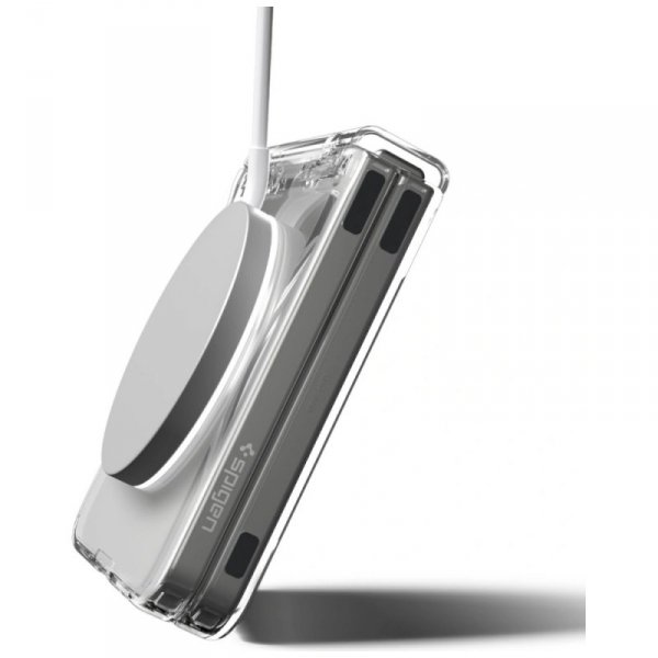 Etui Spigen Ultra Hybrid Pro Mag MagSafe do Samsung Galaxy Z Flip7 przezroczysty