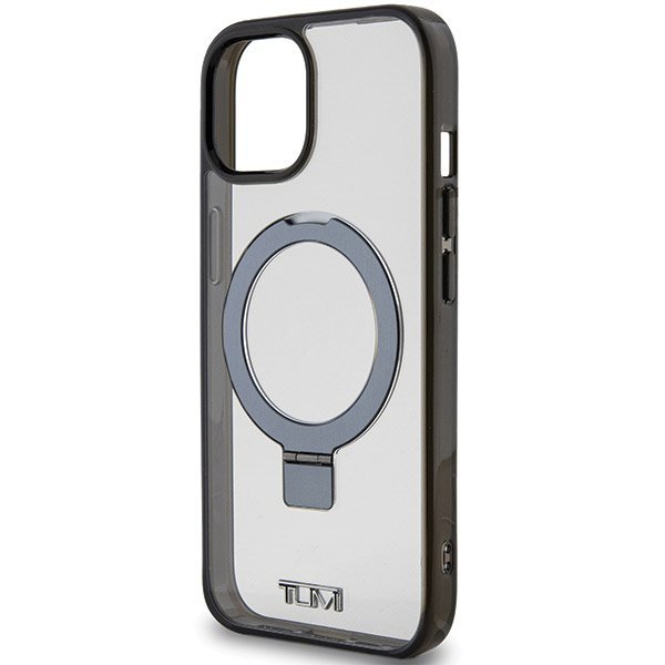 Tumi TUHMP15SSSFC iPhone 15 / 14 / 13 6.1&quot; biały/white hardcase Transparent Ring Stand Magsafe