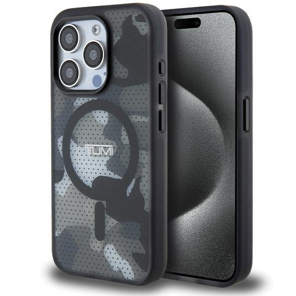 Tumi TUHMP15XTCAMK iPhone 15 Pro Max 6.7&quot; czarny/black hardcase Frosted Camo Print MagSafe
