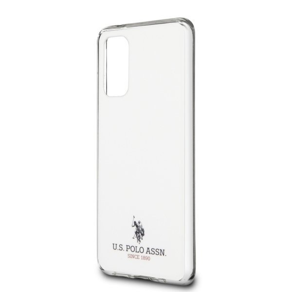 US Polo USHCS67TPUWH S20+ G985 biały/white Shiny