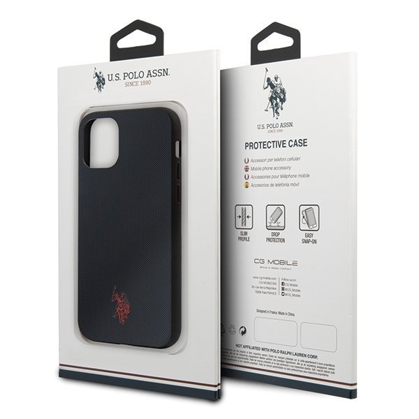 US Polo USHCN65PUNV iPhone 11 Pro Maxgranatowy/navy Polo Type Collection