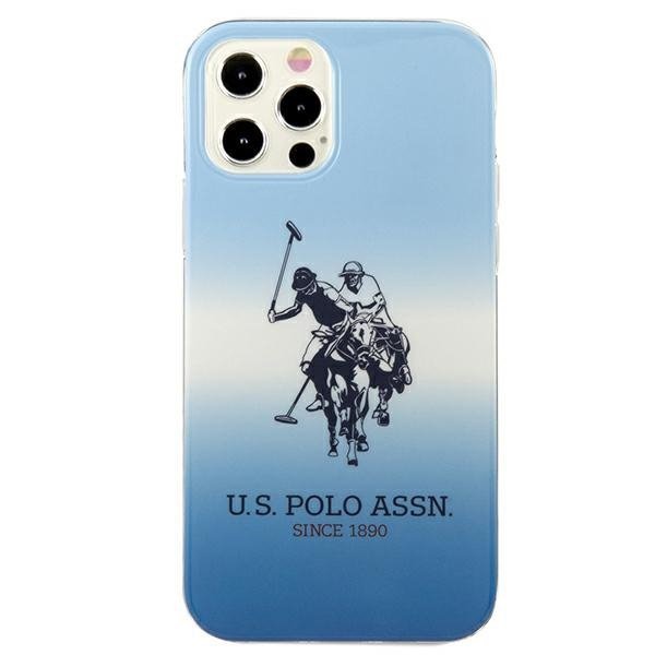 US Polo USHCP12MPCDGBL iPhone12/12 Pro 6,1&quot; niebieski/blue Gradient Collection