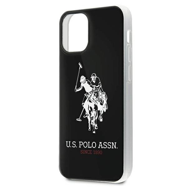 US Polo USHCP12STPUHRBK iPhone 12 mini 5,4&quot; czarny/black Shiny Big Logo