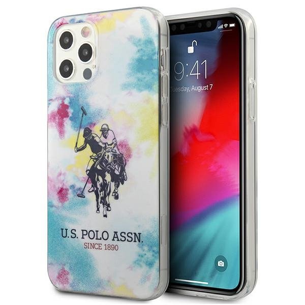 US Polo USHCP12MPCUSML iPhone12/12 Pro 6,1&quot; multicolor Tie & Dye Collection