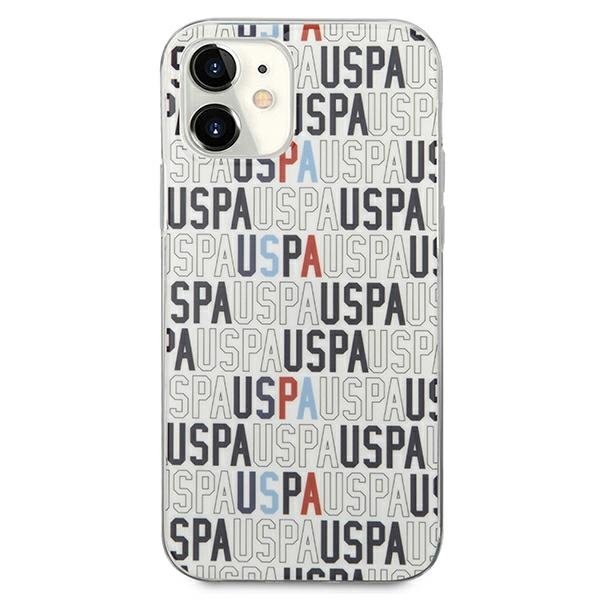US Polo USHCP12SPCUSPA6 iPhone12 mini 5,4&quot; biały/white Logo Mania Collection