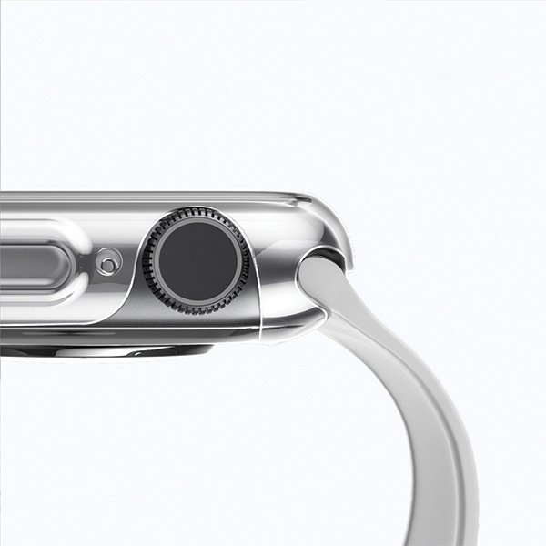 UNIQ etui Garde Apple Watch Series4/5/6/SE/SE2 40mm. szary/smoked grey