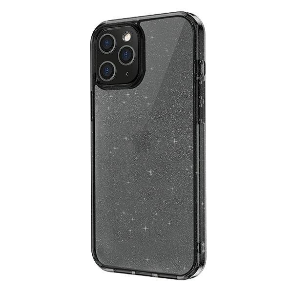 UNIQ etui LifePro Tinsel iPhone 12 ProMax 6,7&quot; czarny/vapour smoke