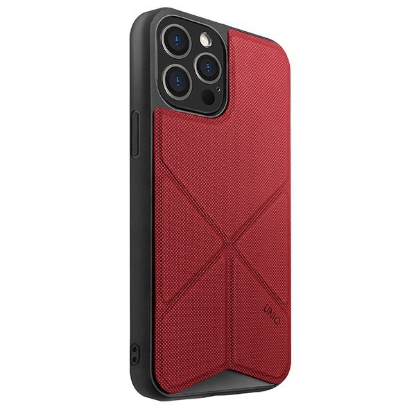 UNIQ etui Transforma iPhone 12/12 Pro6,1&quot; czerwony/coral red