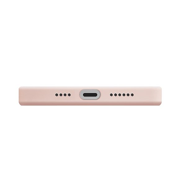 UNIQ etui Lino Hue iPhone 12 Pro Max 6,7&quot; różowy/blush pink Antimicrobial