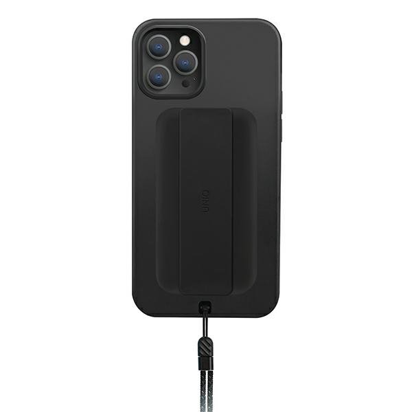 UNIQ etui Heldro iPhone 12 Pro Max 6,7&quot;czarny/midnight black Antimicrobial