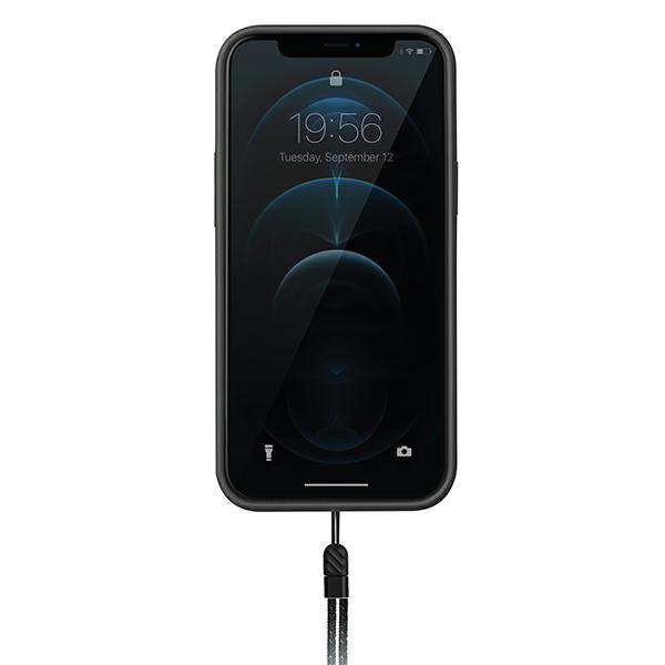 UNIQ etui Heldro iPhone 12 Pro Max 6,7&quot;czarny/midnight black Antimicrobial