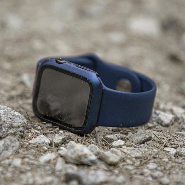UNIQ etui Nautic Apple Watch Series4/5/6/SE 40mm niebieski/blue