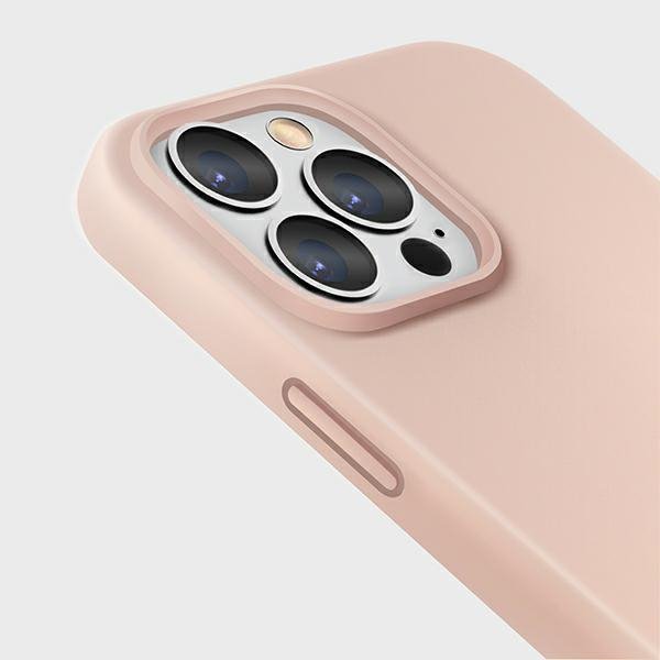 UNIQ etui Lino iPhone 13 Pro Max 6,7&quot; różowy/blush pink