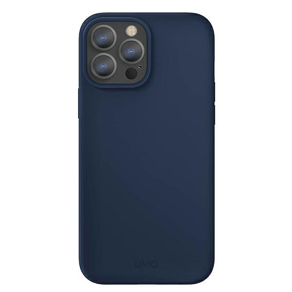 UNIQ etui Lino iPhone 13 Pro Max 6,7&quot;niebieski/marine blue