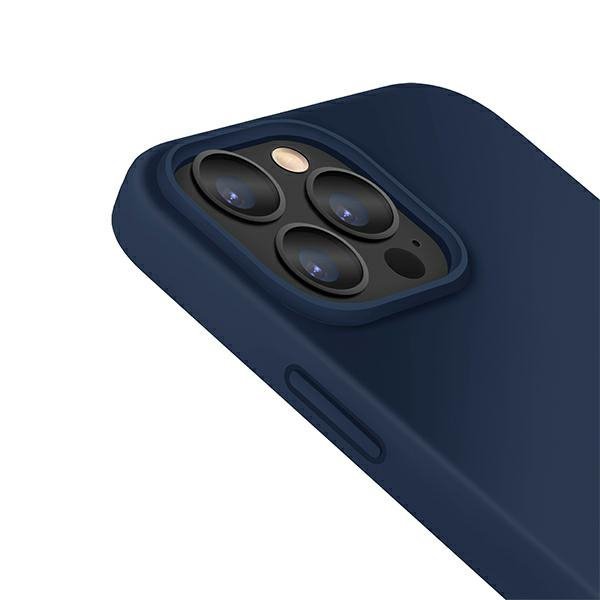 UNIQ etui Lino iPhone 13 Pro Max 6,7&quot;niebieski/marine blue