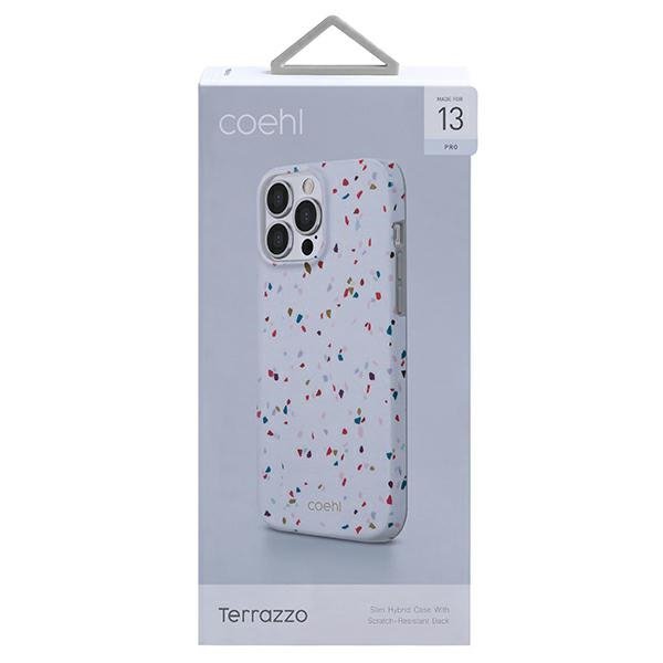 UNIQ etui Coehl Terrazzo iPhone 13 Pro /13 6,1&quot; biały/natural white