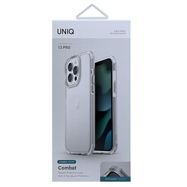 UNIQ etui Combat iPhone 13 Pro / 13 6,1&quot; aramid frost