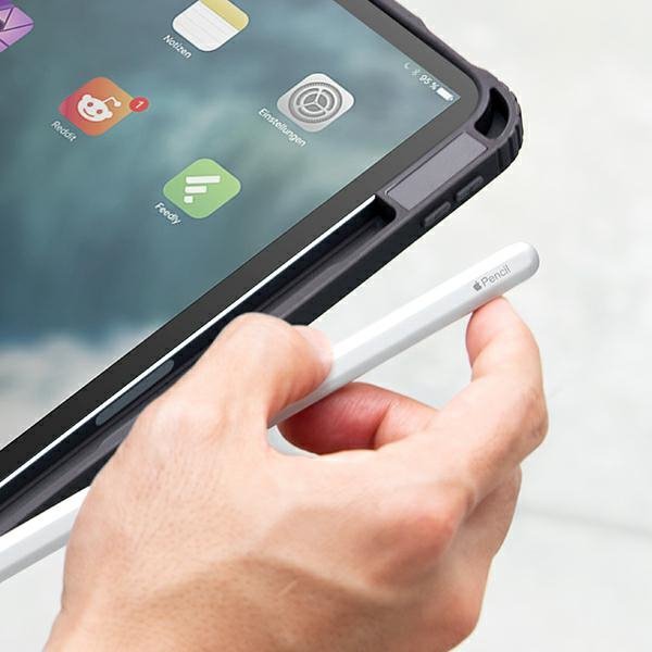 UNIQ etui Moven iPad Air 10.9&quot;           (2022/2020) iPad Air 11&quot; (2024) Antimicrobial szary/charcoal grey