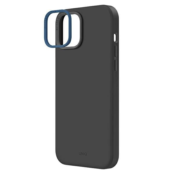 UNIQ etui Lino Hue iPhone 14 / 15 / 136,1&quot; Magclick Charging szary/charcoal grey