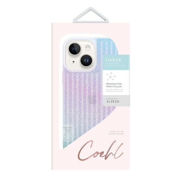 UNIQ etui Coehl Linear iPhone 14 Plus /15 Plus 6.7&quot; stardust