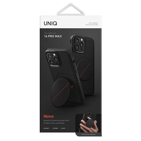 Uniq etui Novo iPhone 14 Pro Max 6,7&quot;czarny/midnight black