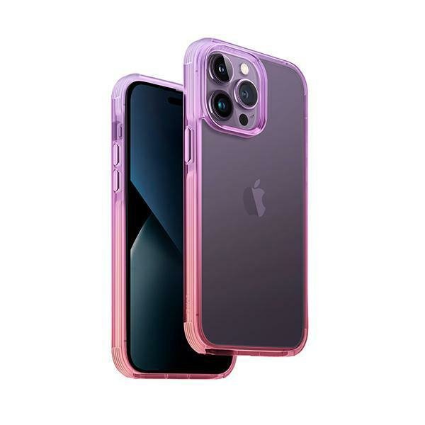 UNIQ etui Combat Duo iPhone 14 Pro Max 6,7&quot; liliowo-różowy/lilac lavender-pink