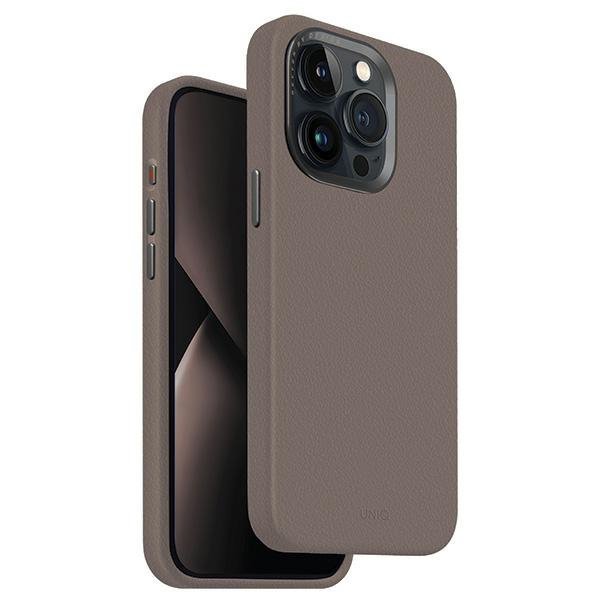 UNIQ etui Lyden iPhone 15 Pro 6.1&quot;Magclick Charging szary/flint grey