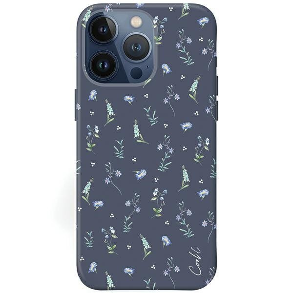 UNIQ etui Coehl Prairie iPhone 15 ProMax 6.7&quot;  granatowy/lavender blue