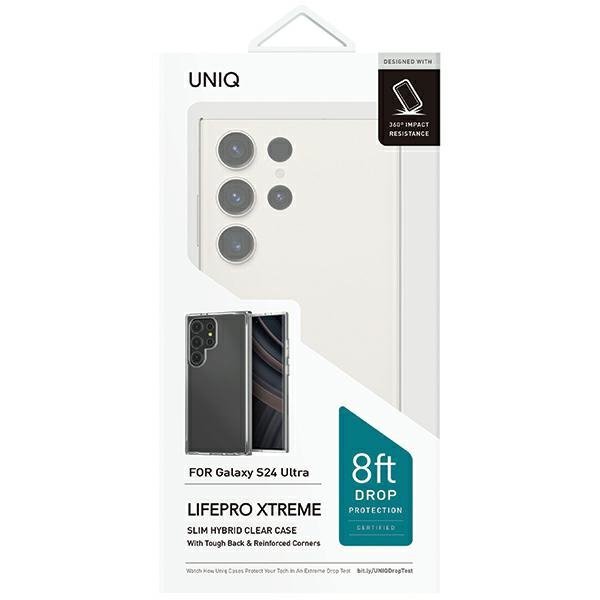 UNIQ etui LifePro Xtreme Sam S24 Ultra S928 przeźroczysty/crystal clear