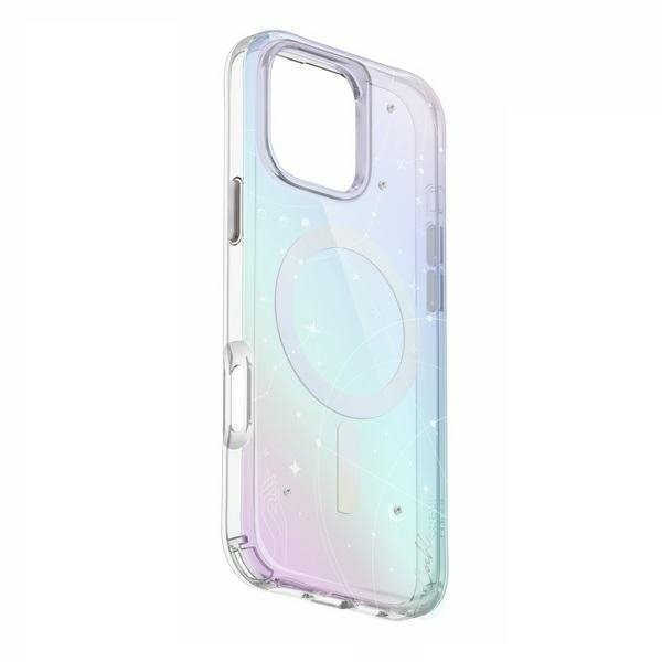 UNIQ etui Coehl Celest iPhone 16 Pro 6.3&quot; Magnetic Charging opal/iridescent