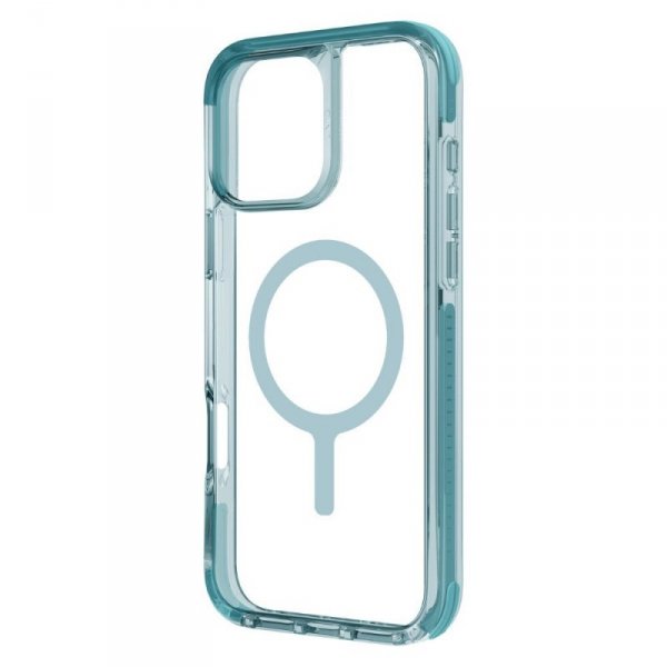 UNIQ etui Combat iPhone 16 Plus 6.7&quot;     Magclick Charging zielony/teal green