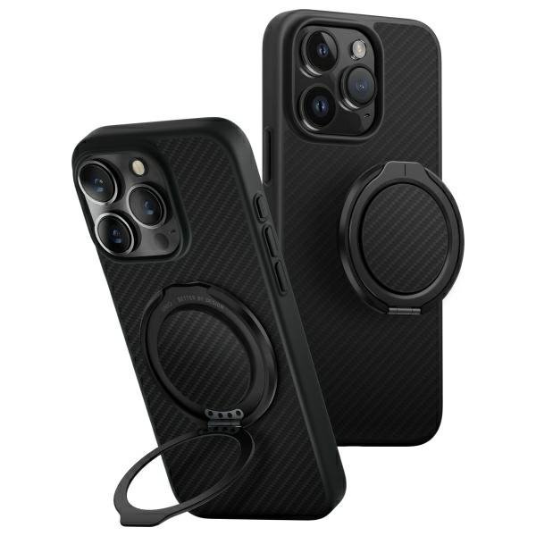 UNIQ etui Keva Air iPhone 16 Pro Max 6.9&quot; Magclick Charging czarny/carbon black