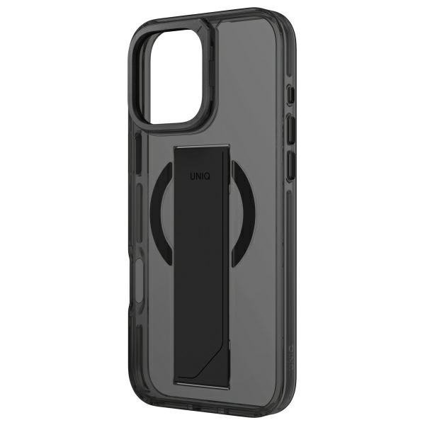UNIQ etui Heldro Max iPhone 16 Pro Max 6.9&quot; Magclick Charging czarny/vapour smoke
