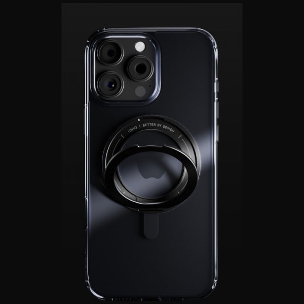 Etui UNIQ Swivix do iPhone 16 Pro 360    Rotating Kickstand czarny