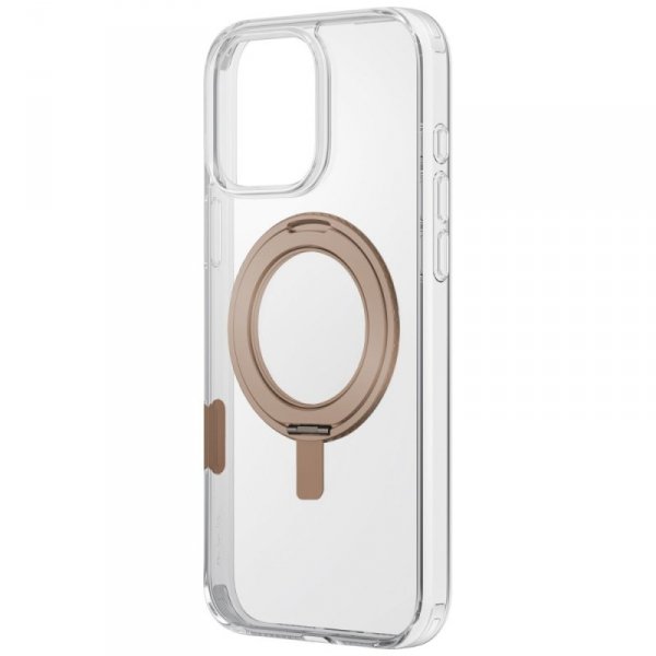Etui UNIQ Swivix do iPhone 16 Pro Max    360 Rotating Kickstand złoty